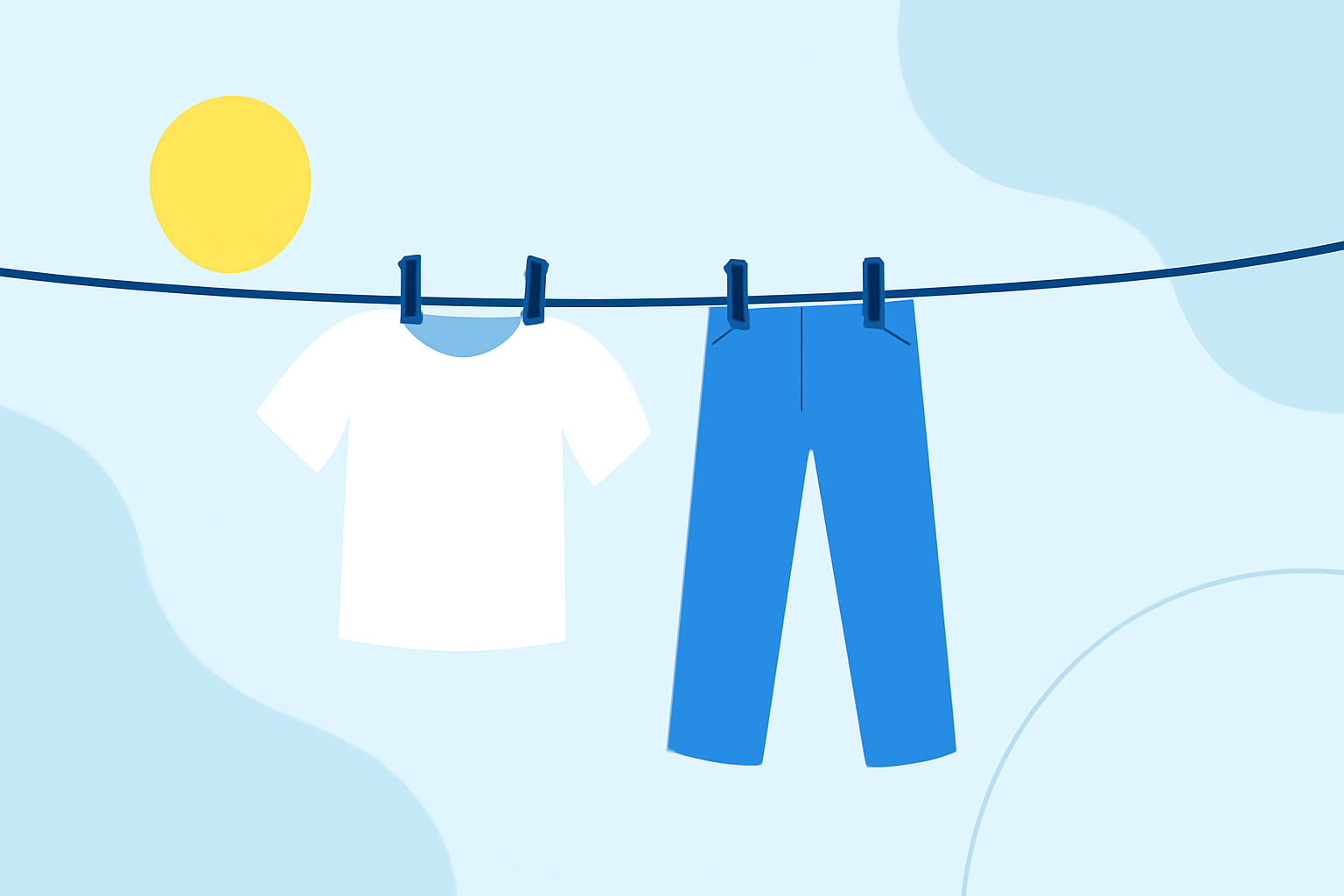 Optimal Weather Conditions for Drying Laundry Outdoors