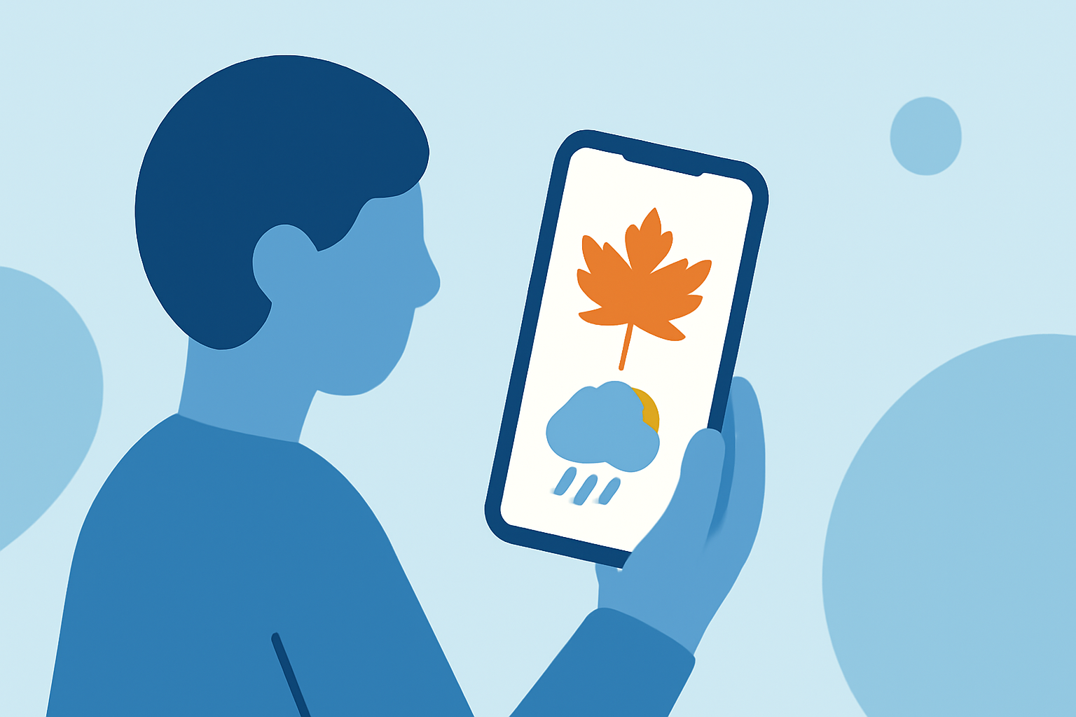 Fall Travel Weather Tutorial on Your Phone
