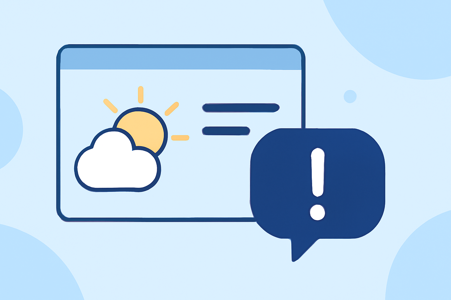 Weather Notification Banners: A Beginner's Guide