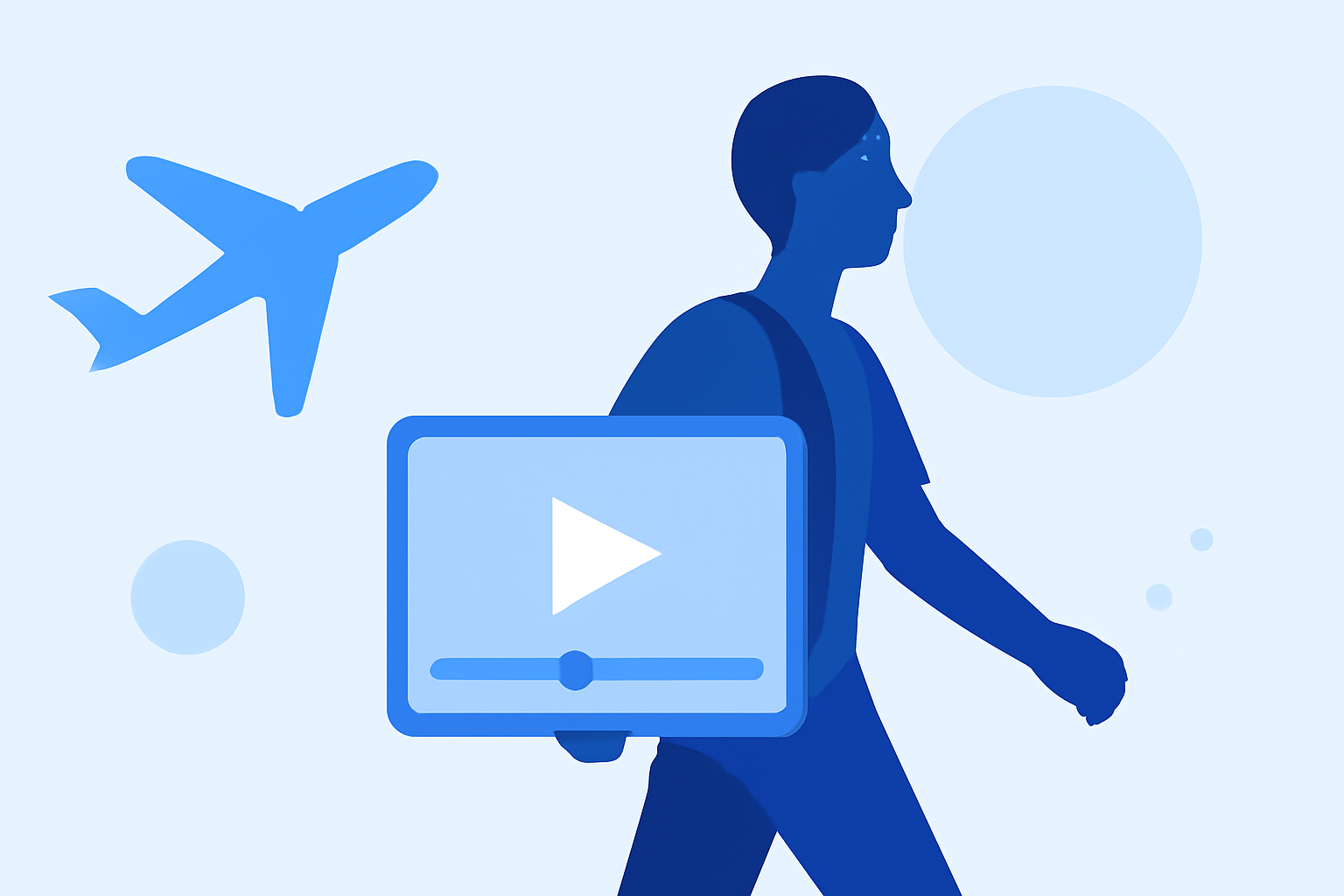Airport Walking Shots Editing Basics for Short-Form Video