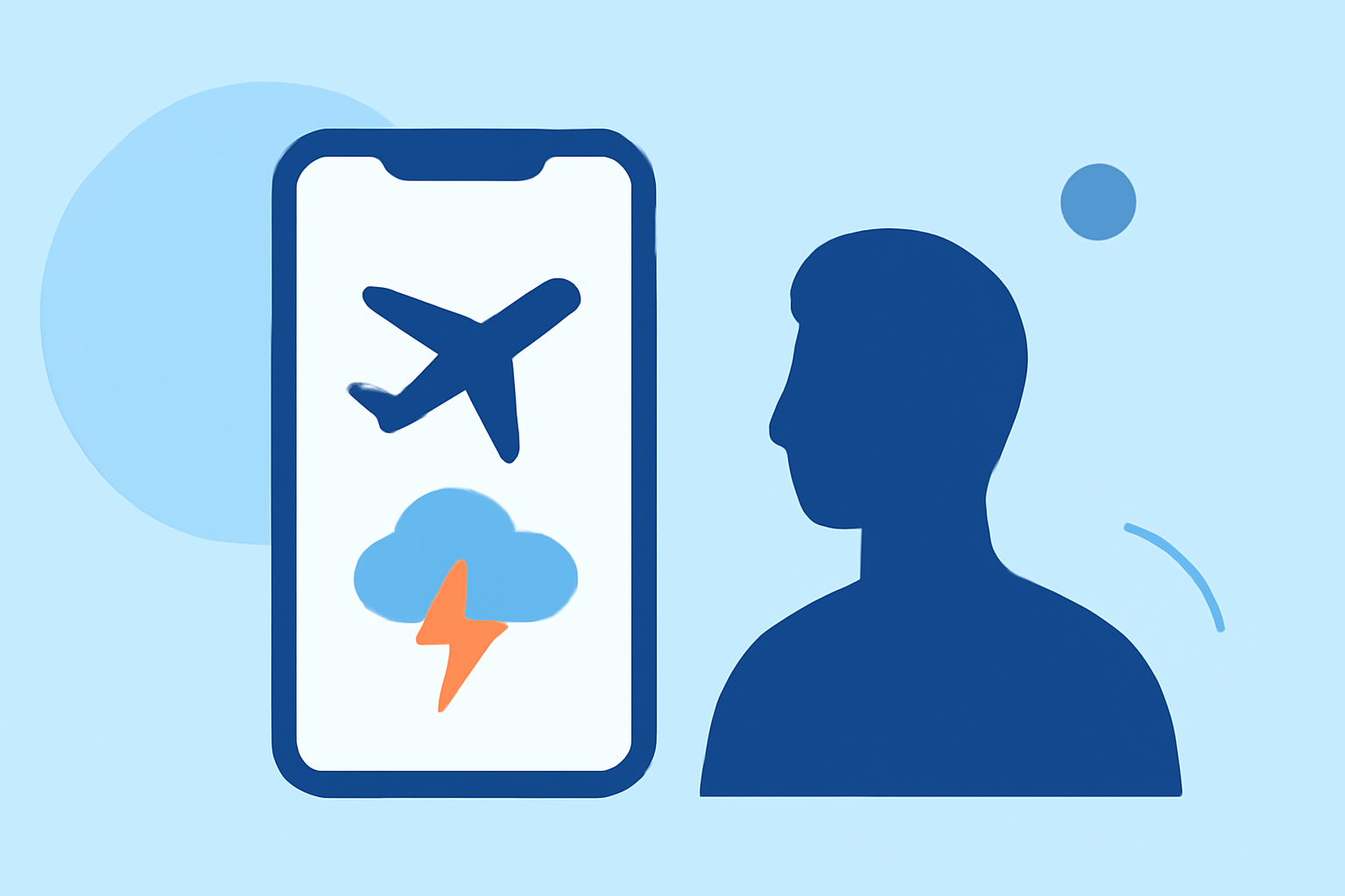 Managing Flight Delays Due to Thunderstorms: A Mobile Guide