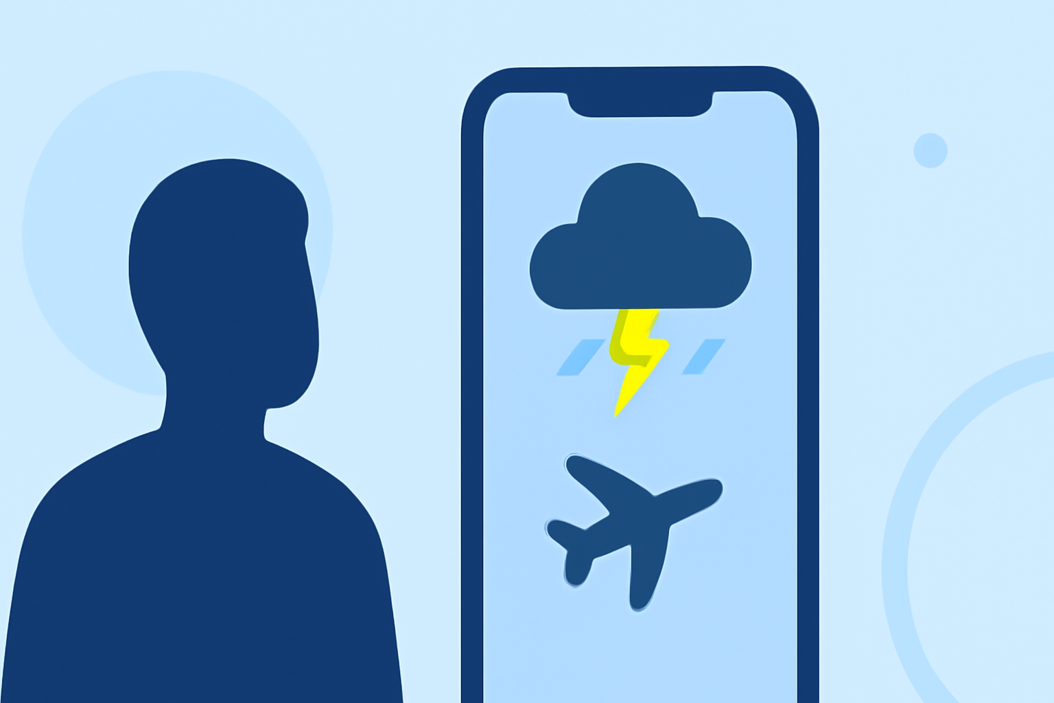 Understanding and Managing Flight Delays Due to Thunderstorms on Android