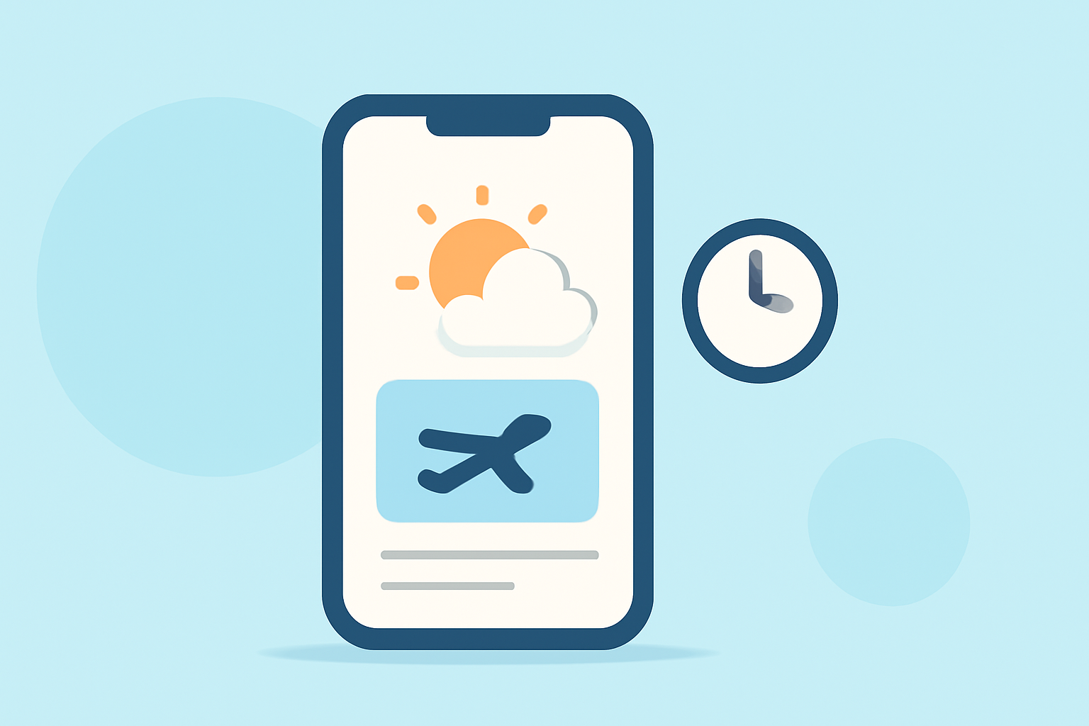 An Introduction to Weather and Travel-Day Timing on Mobile
