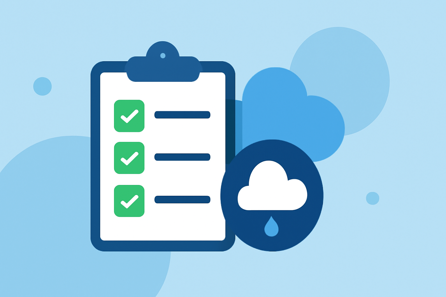 Weather for Outdoor Concerts Checklist