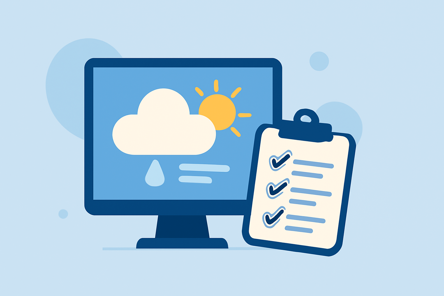 Essential Checklist for Tracking Weather Forecasts as Your Trip Approaches