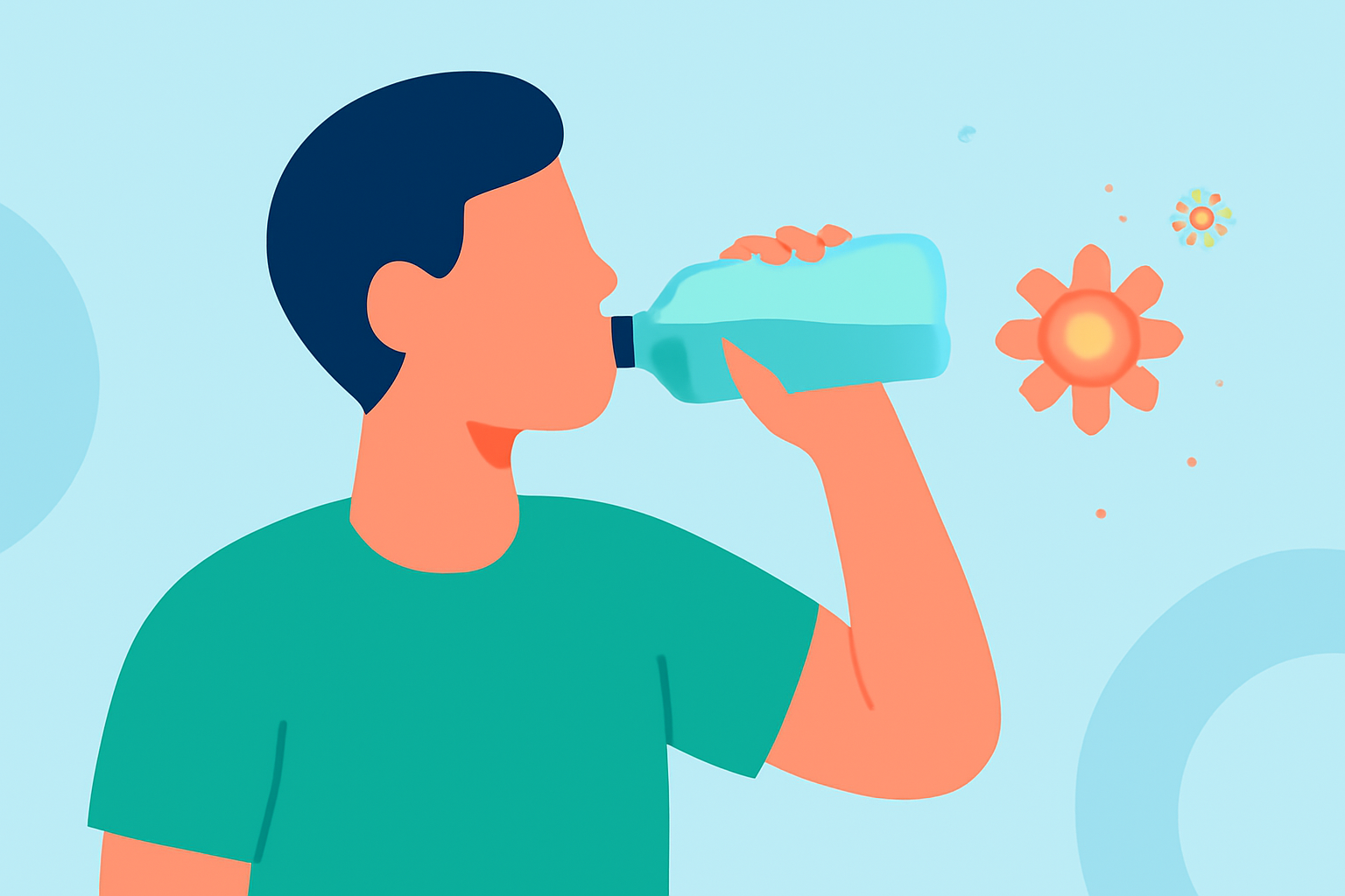 Staying Hydrated During Hot Weather and Pollen Season