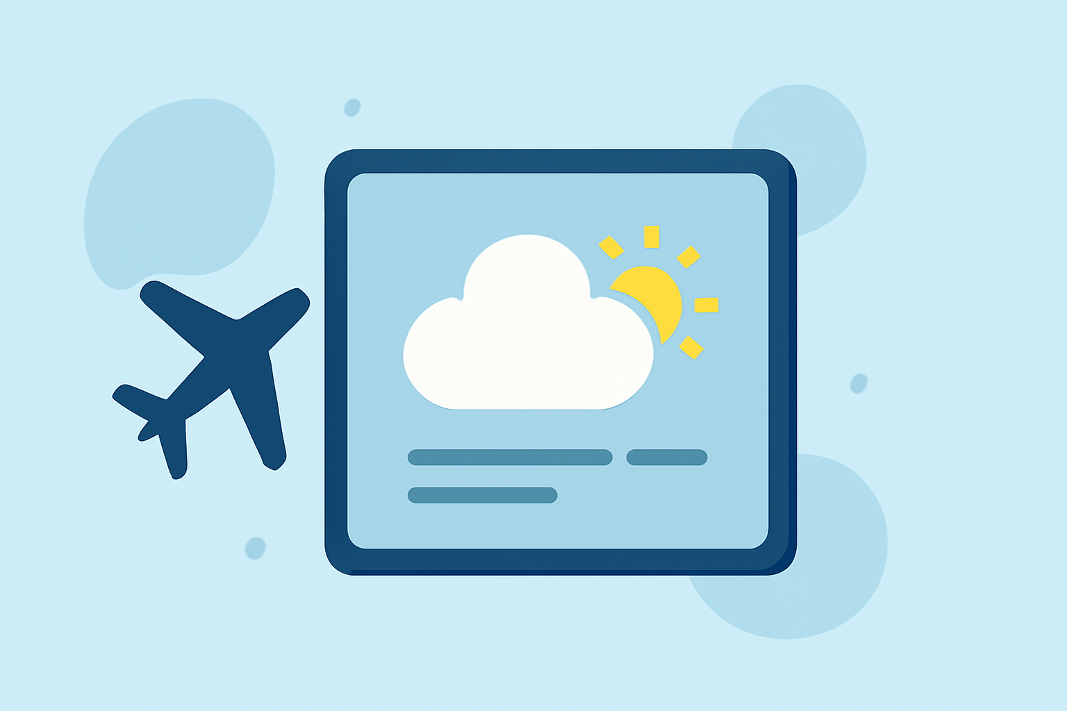 Enhancing Your In-Flight Experience: Real-Time Weather for Flights on iPad