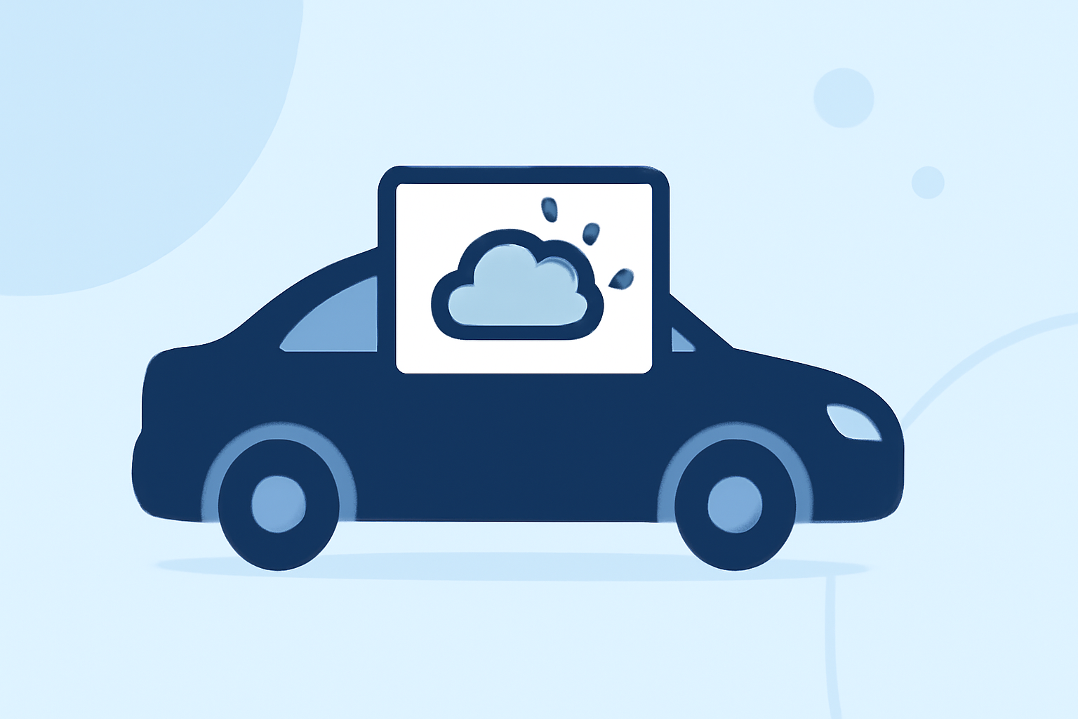 Quick Crowdsourced Weather Data in the Car