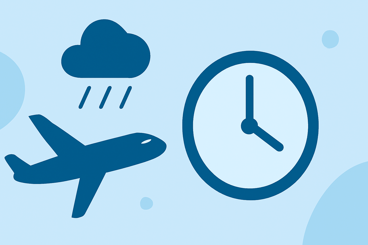 Navigating Flight Delays Due to Rain: A Comprehensive Guide