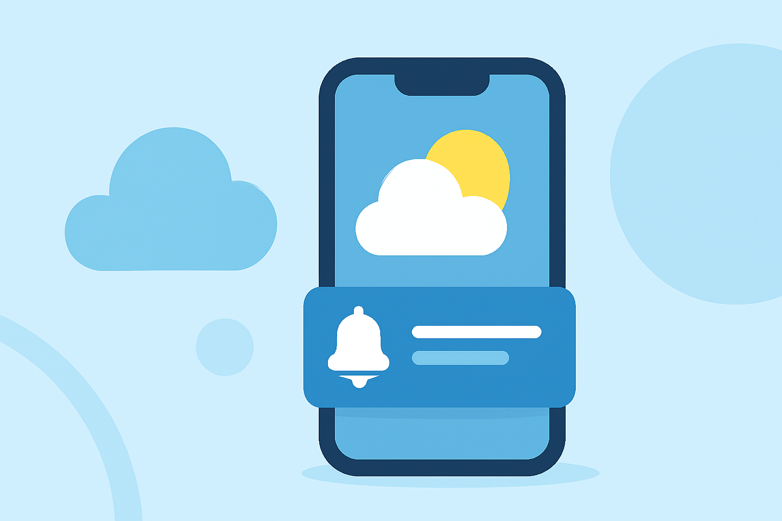 An Introduction to Weather Lock-Screen Notifications the Right Way