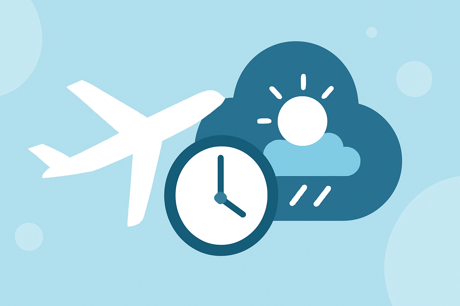 Navigating Early-Morning Flights and Weather Challenges for Connecting Flights