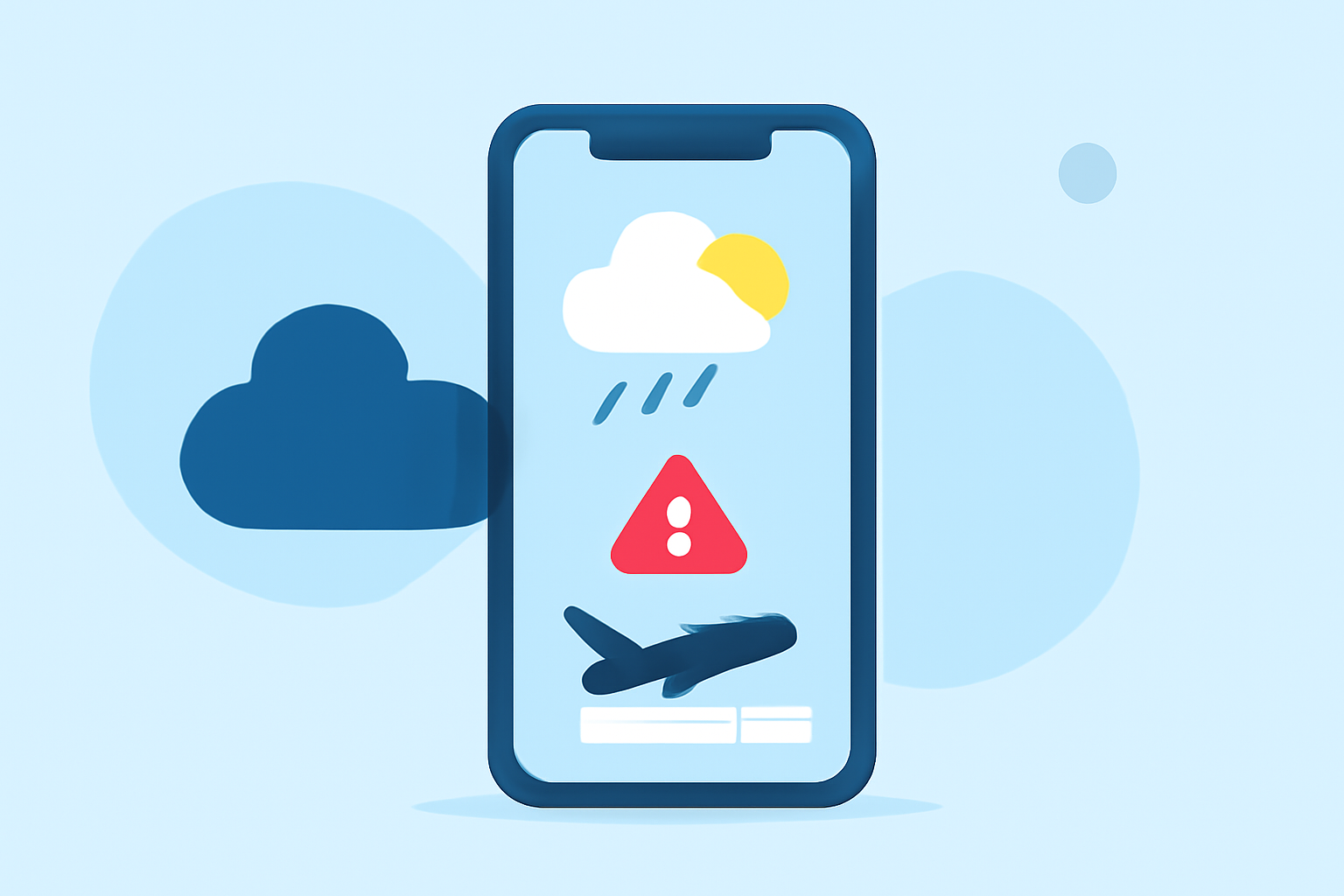 Airport Weather and Connection Risk Cheat Sheet on Android