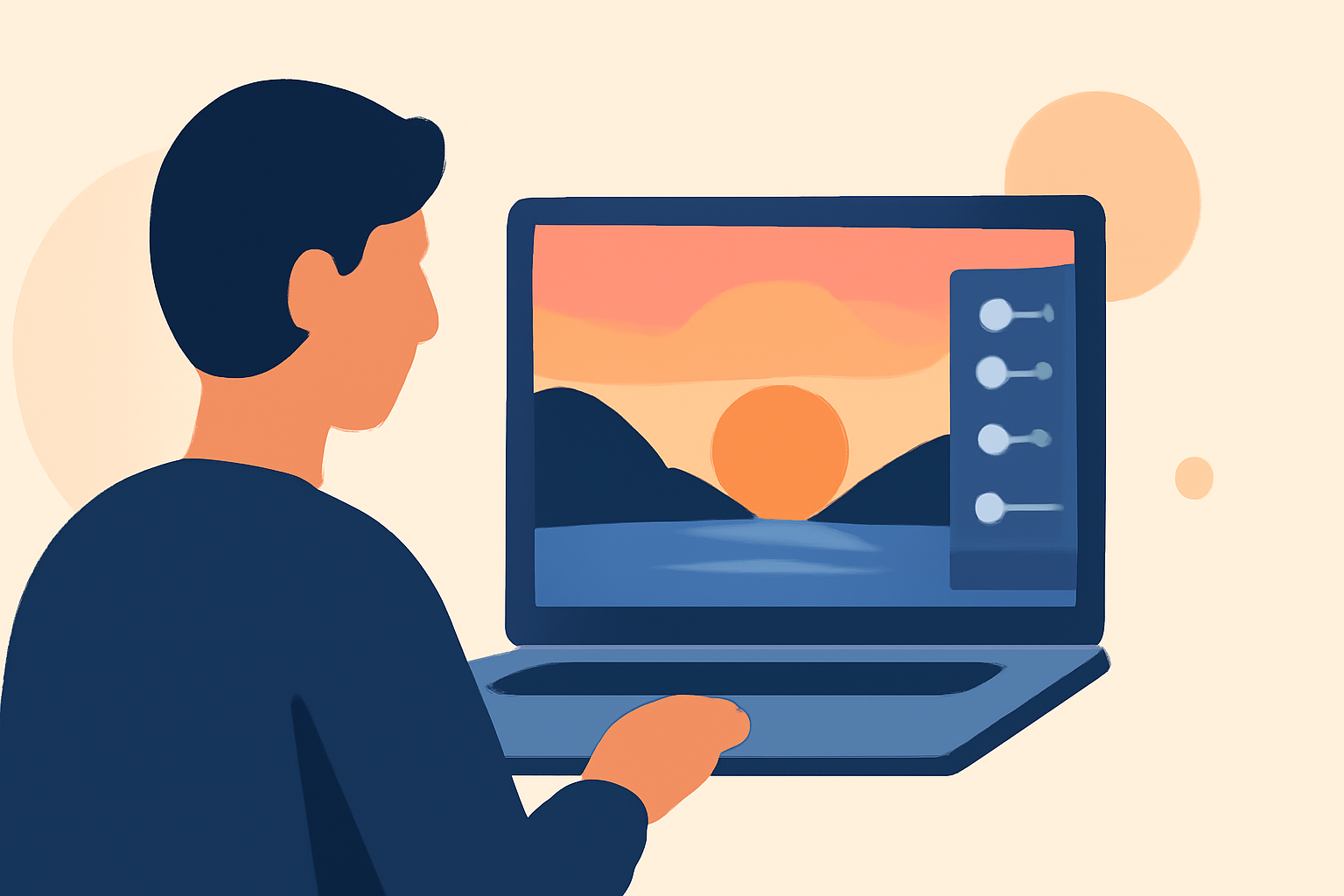 Creating Stunning Sunset Edits for Travel Vloggers