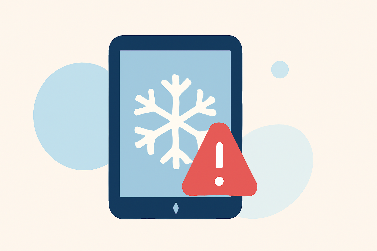 An Introduction to Freeze Alerts on a Tablet