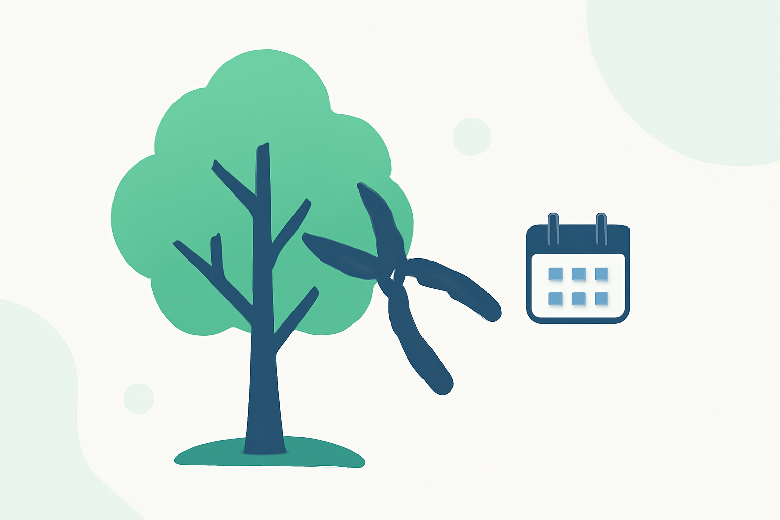 Tree Pruning: A Seasonal Guide to Optimal Timing