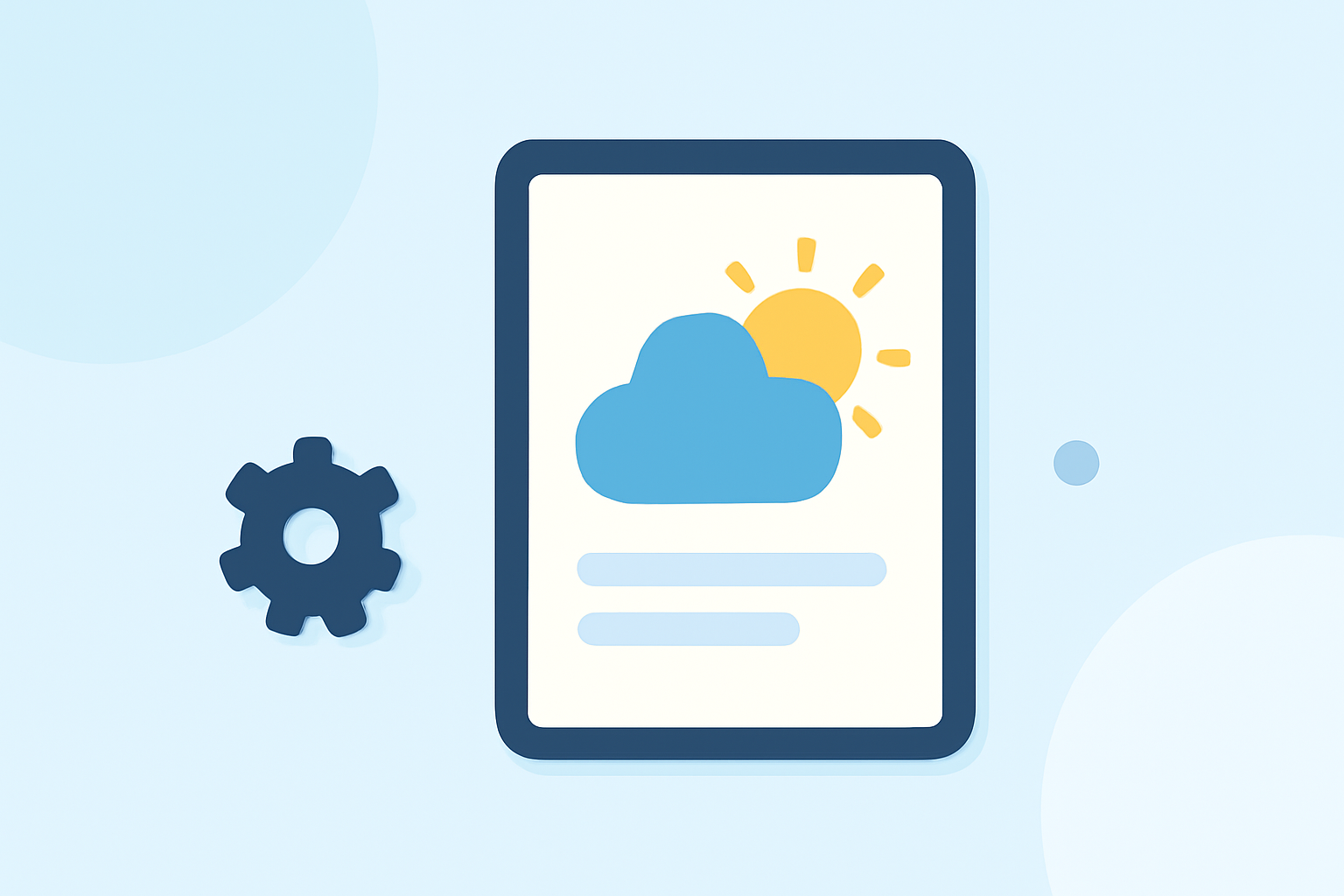 Customizing Weather Widgets on Your iPad with Clime