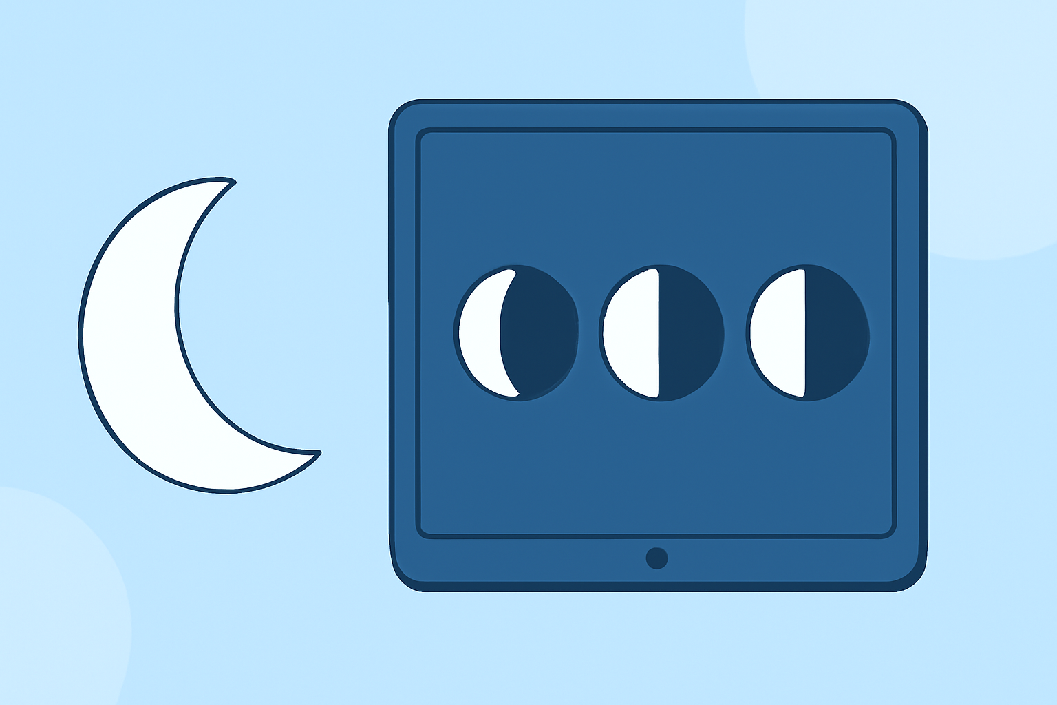 Quick Moon Phases on iPad: Your Guide to Tracking Lunar Cycles
