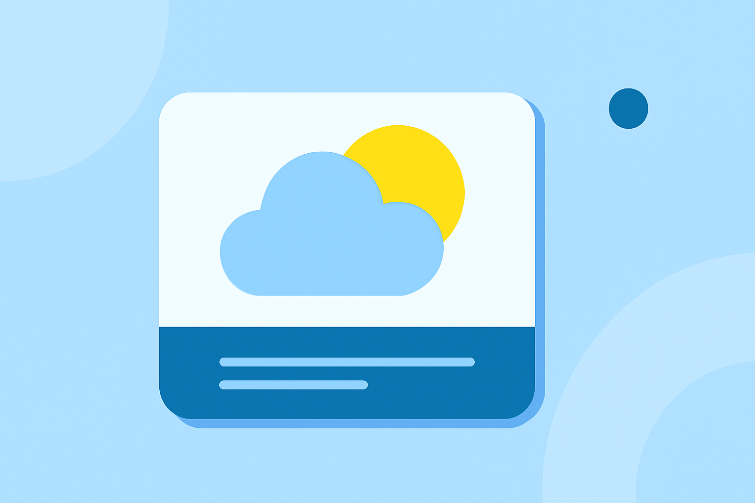 Medium Weather Widgets Guide from Scratch