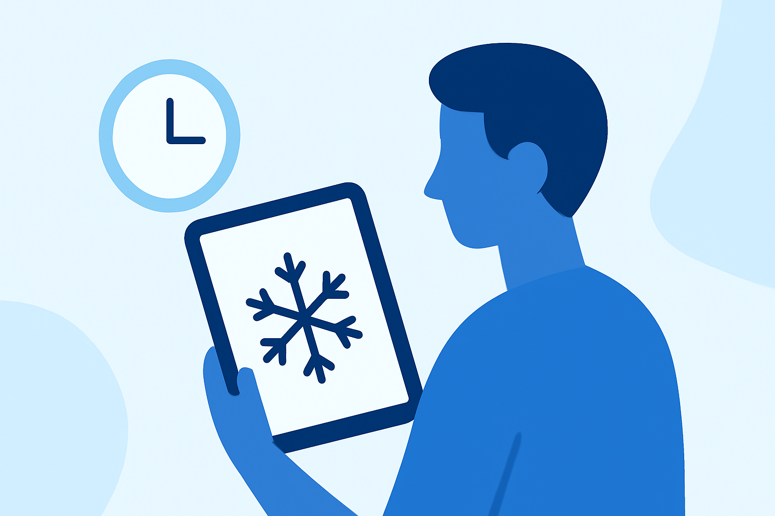 Managing De-Icing and Departure Delays: Essential Tips for iPad Users