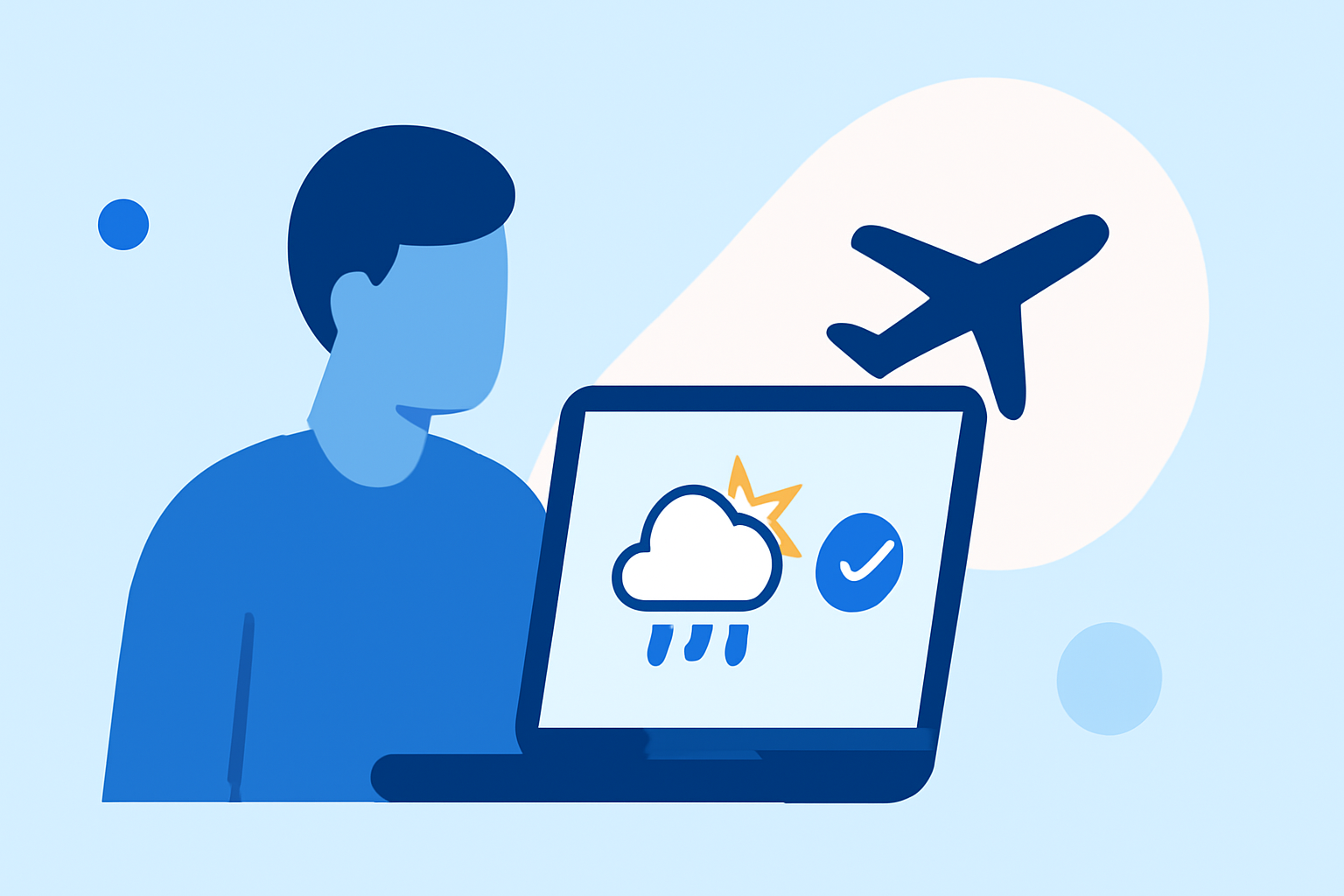 How to Easily Check Weather Before a Delayed Flight: A Guide for First-Time Flyers