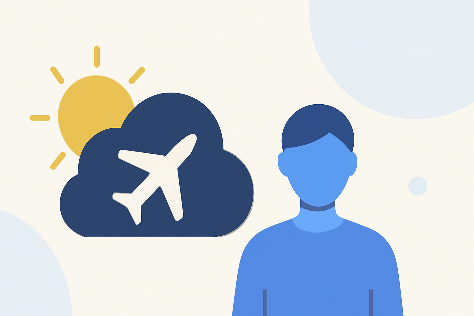 Easy Travel-Day Weather at Both Airports