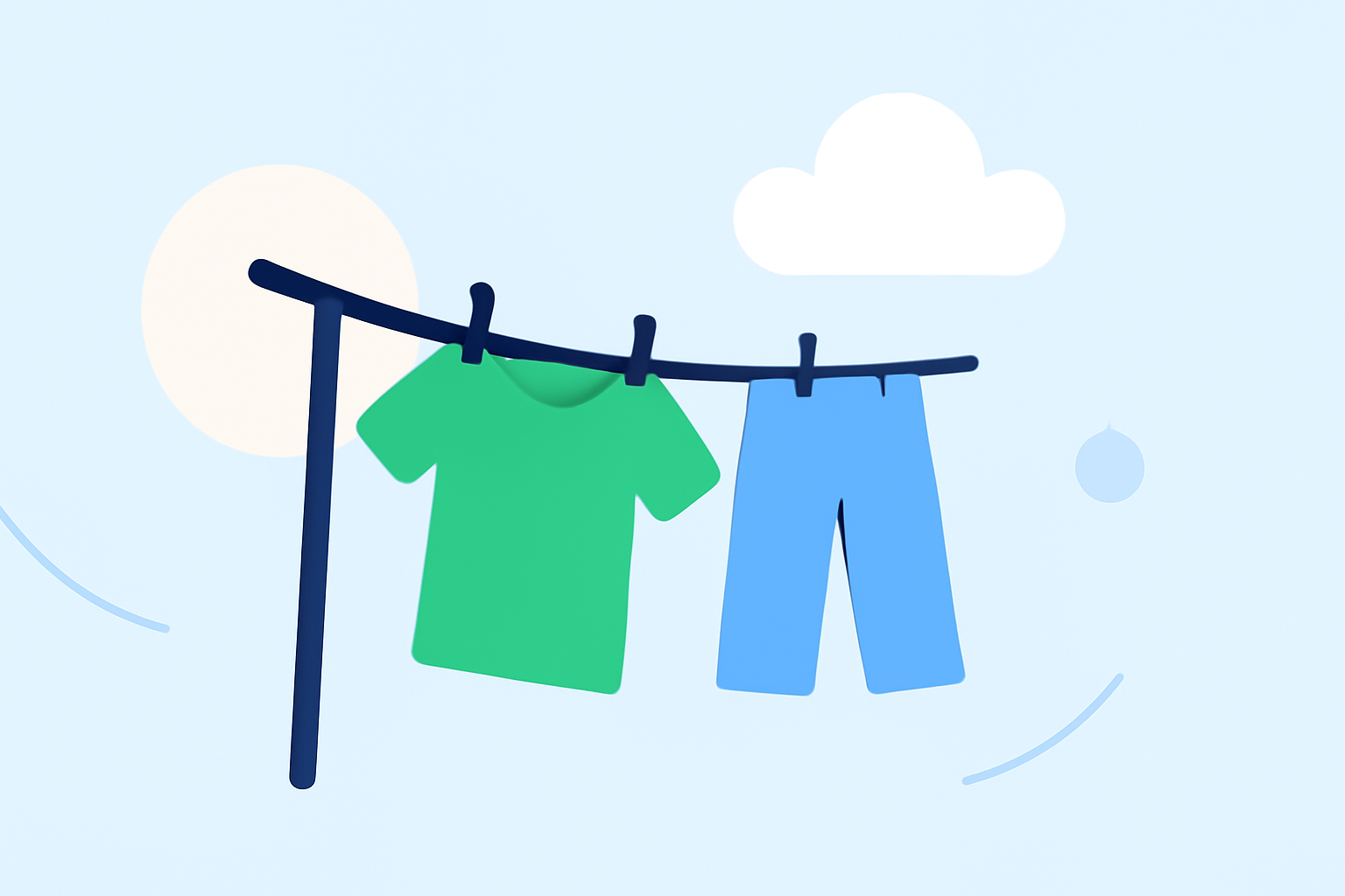 Optimal Weather Conditions for Outdoor Laundry Drying