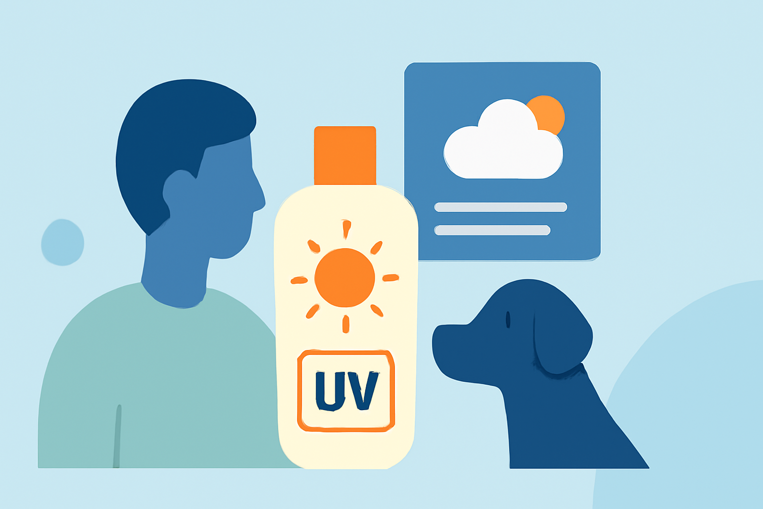 Choosing the Best Sunblock and UV Forecasts for Pet Owners