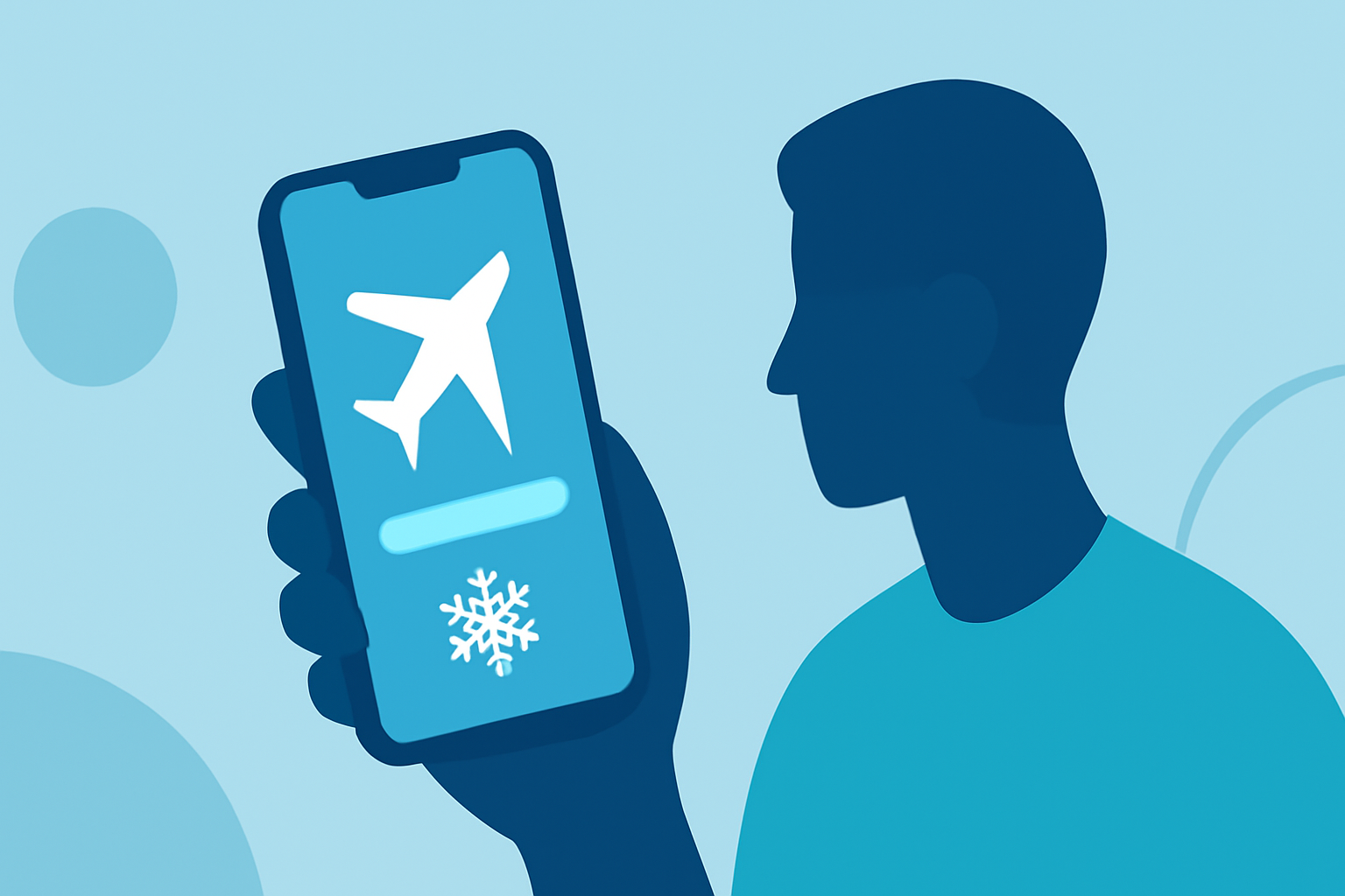 How to Stay Ahead of Snow-Induced Flight Delays with Mobile Apps