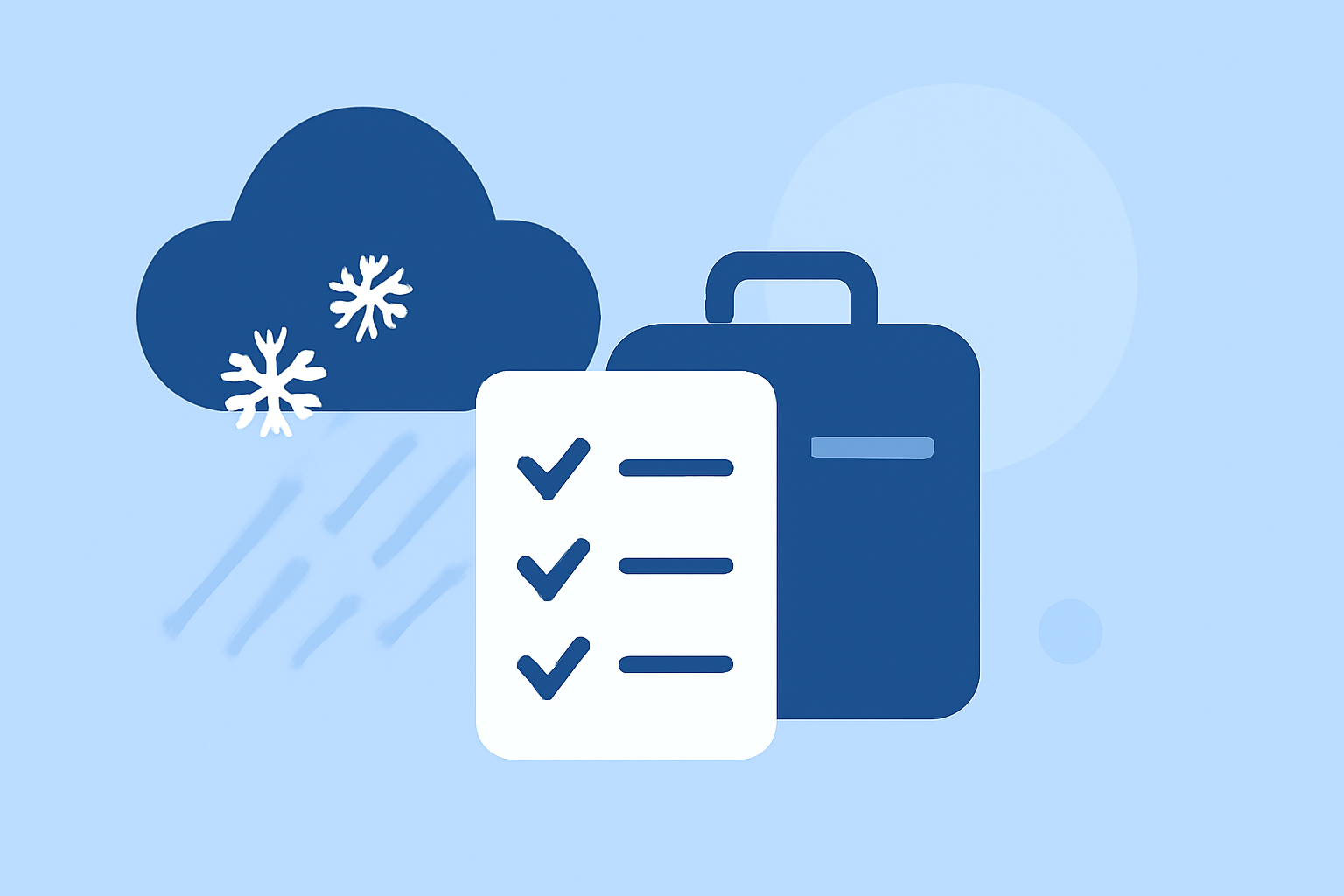 Blizzards and Travel Disruption: Essential Checklist for Weekend Getaways