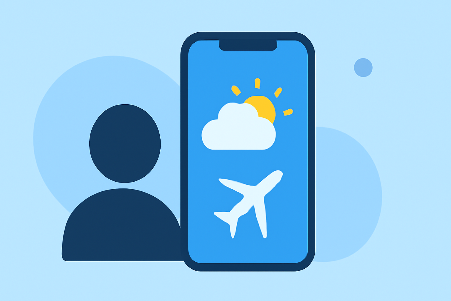 Navigating Early-Morning Flights and Weather Updates on Your iPhone