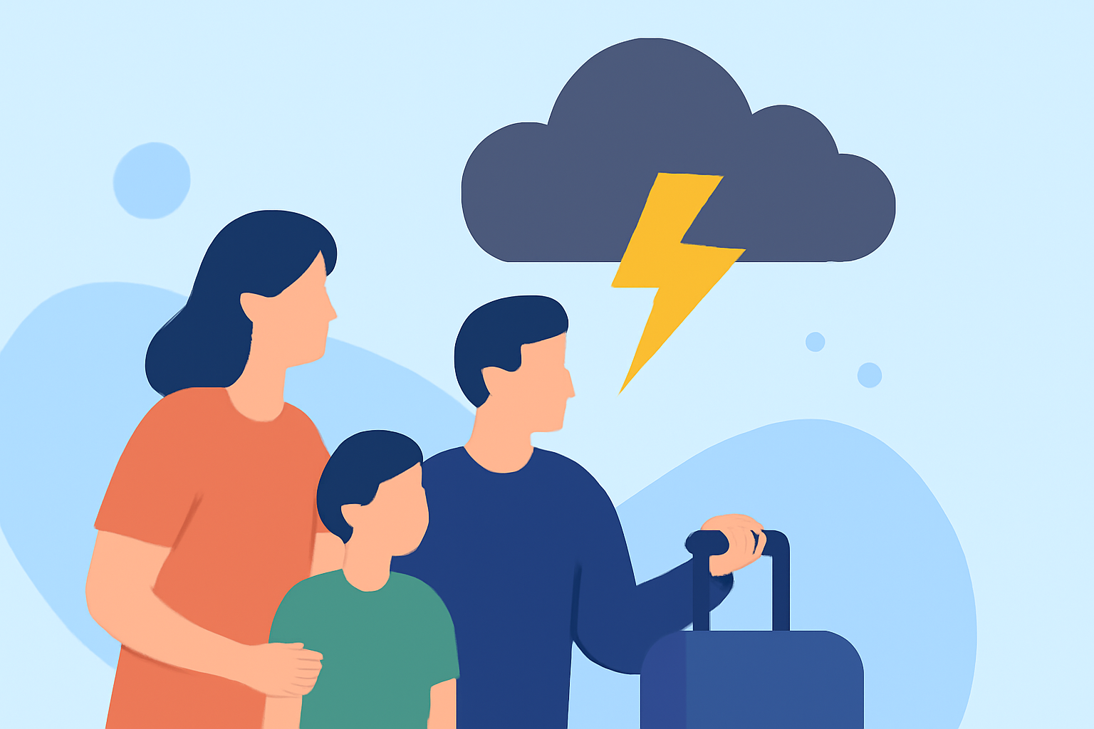Navigating Thunderstorms and Travel Delays: A Family Guide