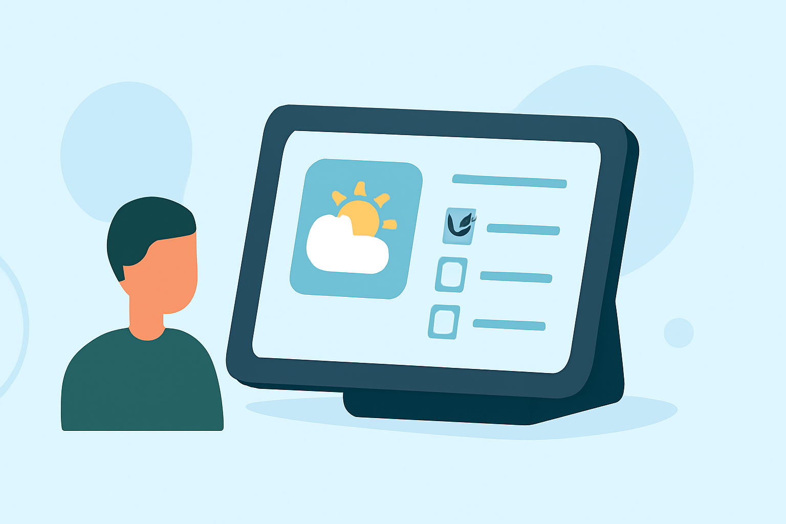 Enhancing Productivity with Weather-Aware To-Do Lists on Smart Displays
