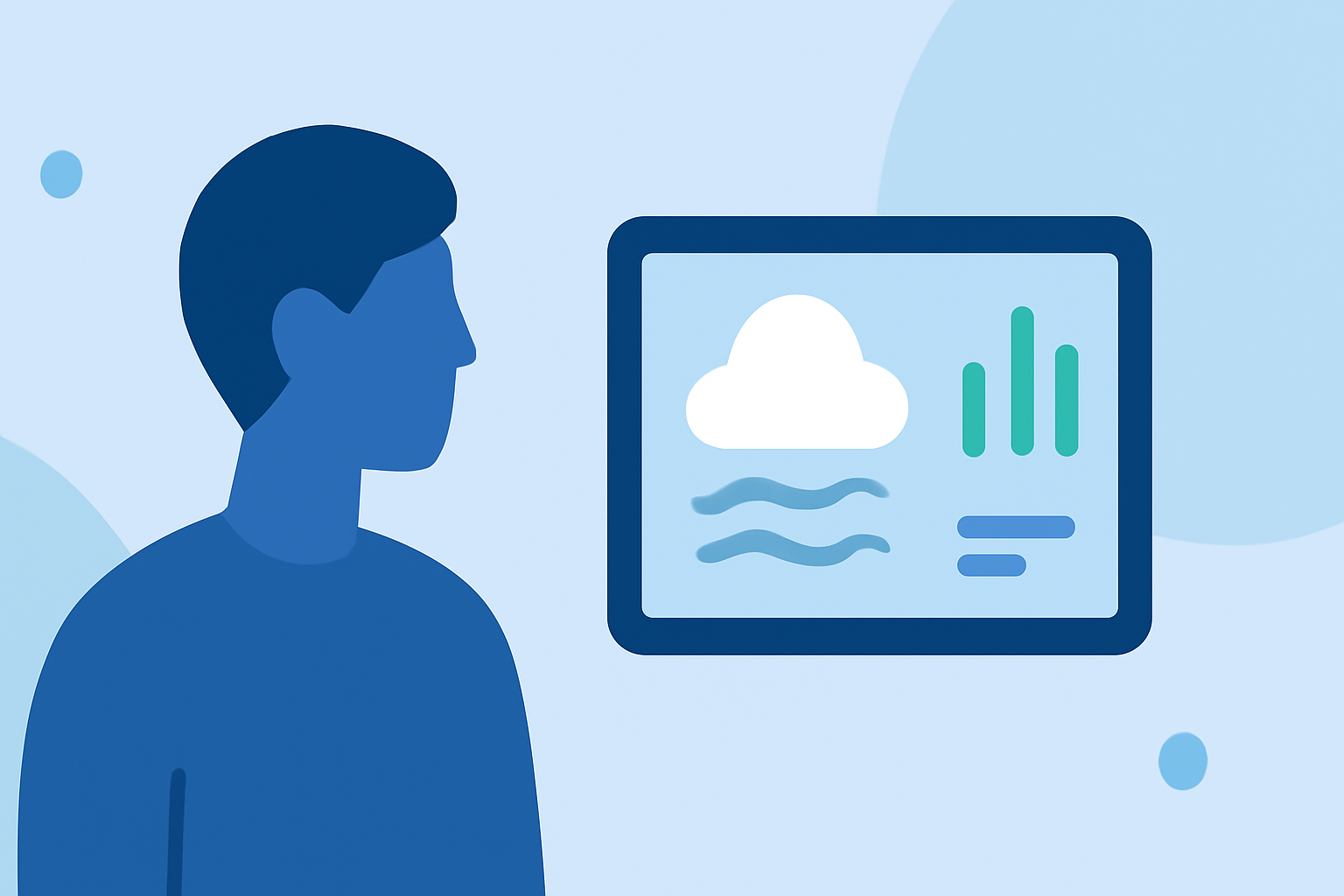 Enhancing Outdoor Work with Air Quality Insights on Smart Displays