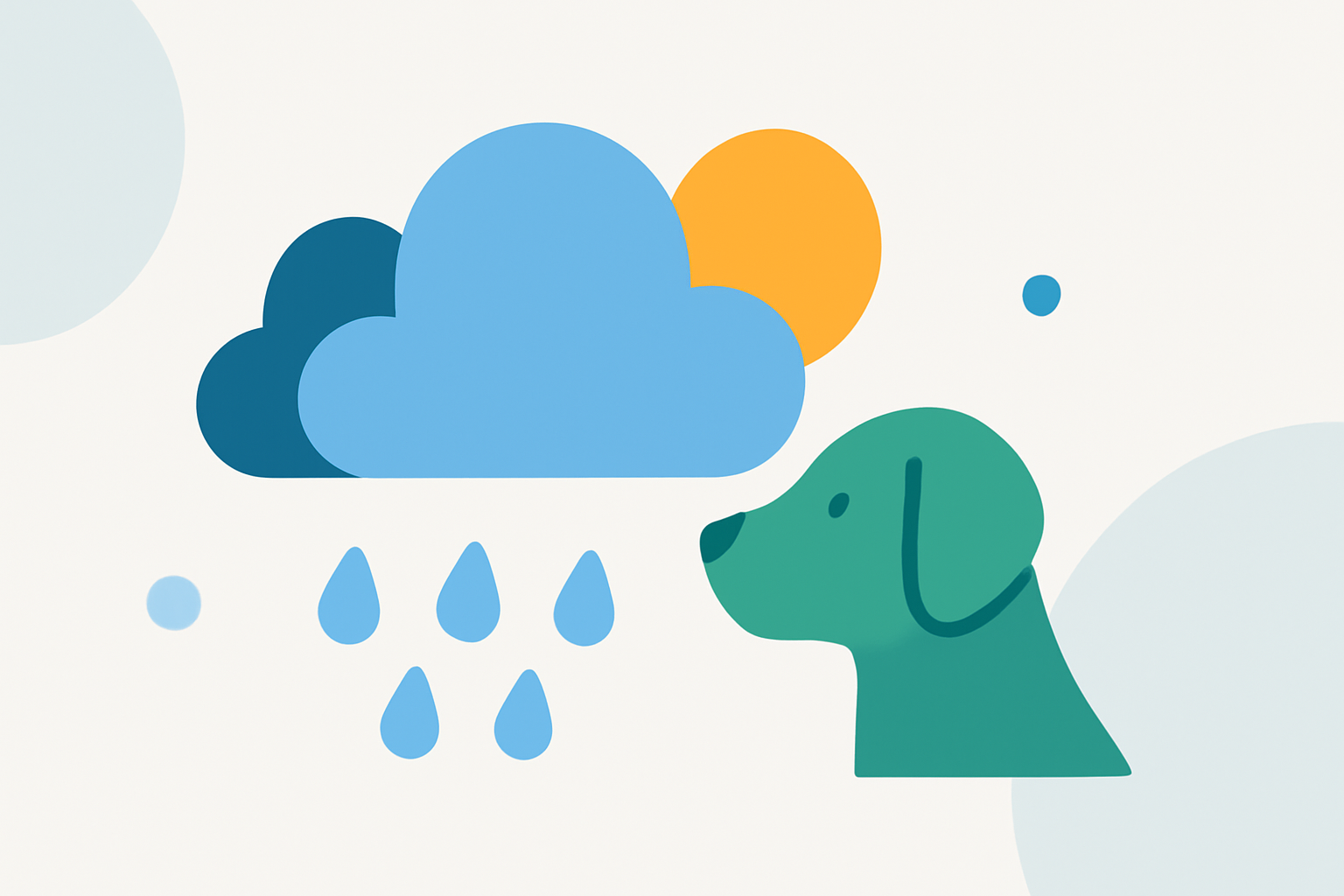 A Quick Weekly Weather Forecast for Pet Owners