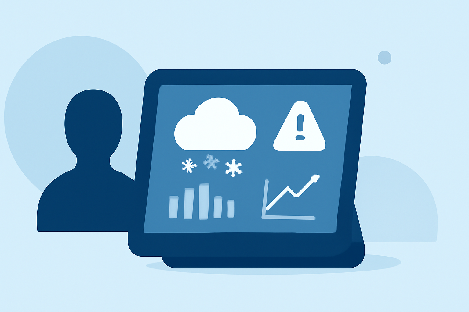 Understanding Winter Storm Season Outlooks on Smart Displays
