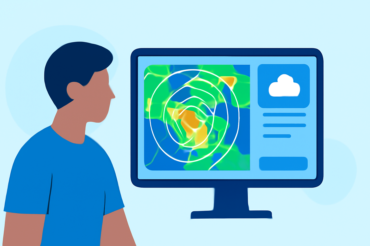 Understanding Weather Radar Data During Workouts