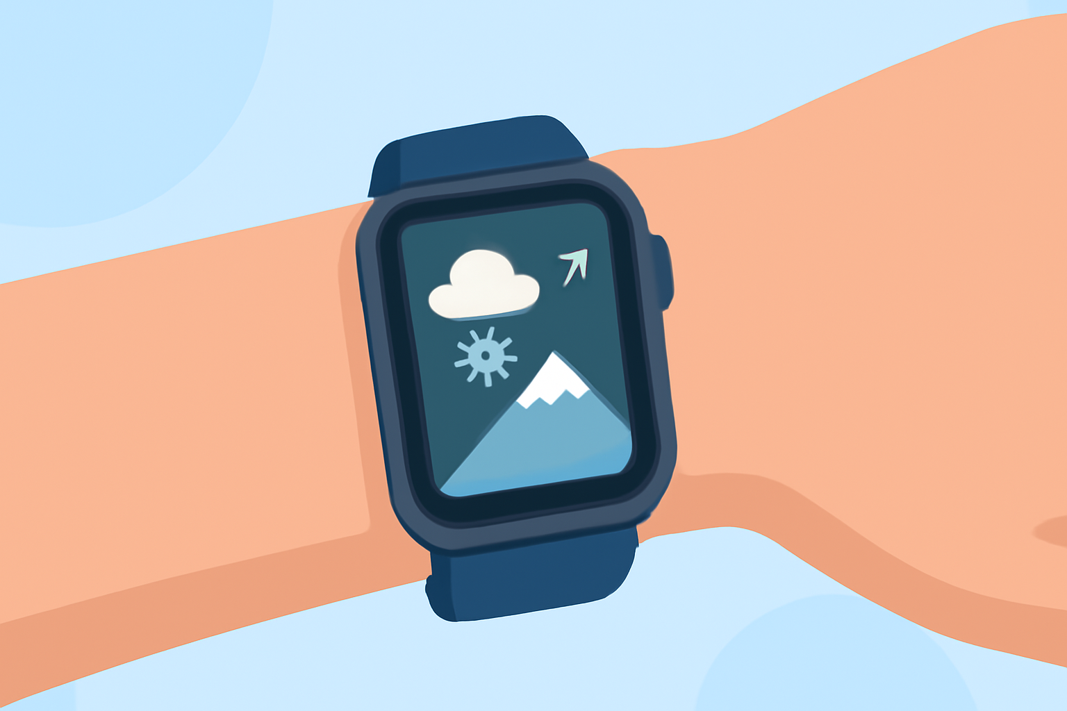 Essential Weather Forecasting for Snowboarding on Wear OS