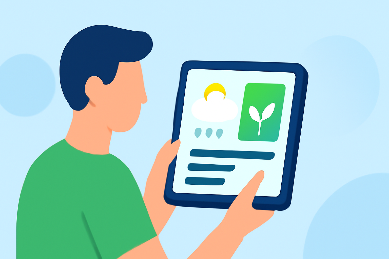 Enhancing Landscaping with Accurate Weather Insights on Your iPad