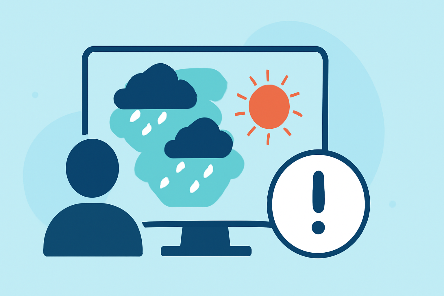 Avoiding Common Mistakes in Precipitation Maps During Heat Waves