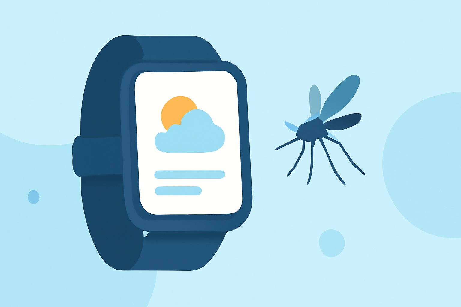 Enhancing Mosquito Season Preparedness with Wear OS Weather Apps