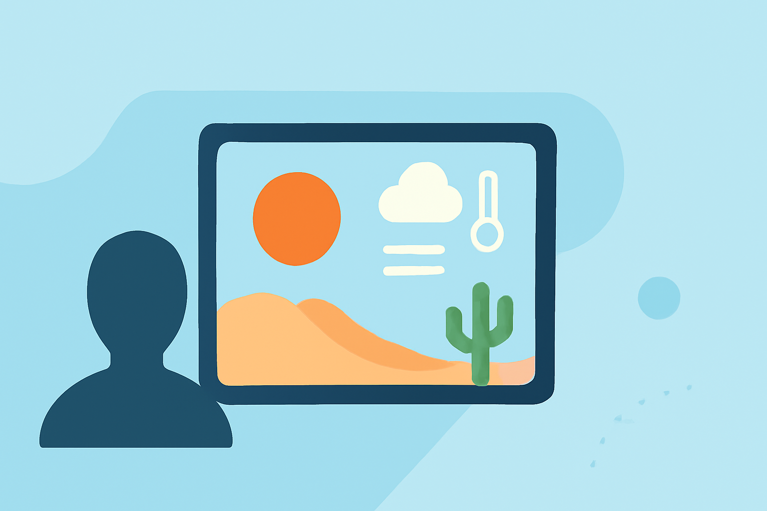 Understanding Desert Destination Weather on Your iPad