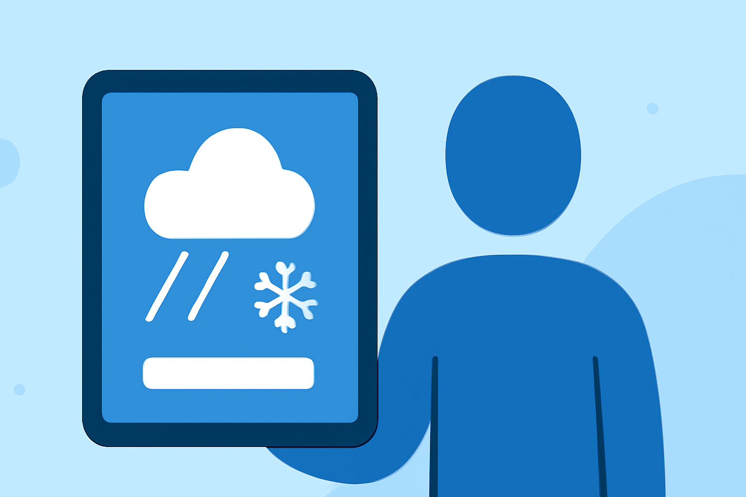 Understanding Sleet Forecasts on Your Tablet