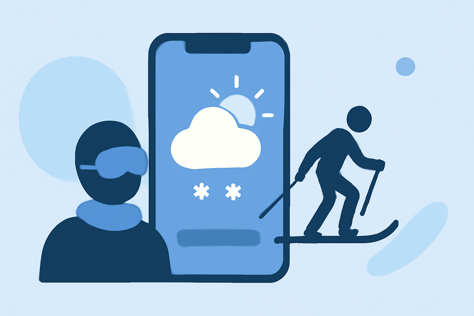 Getting Started with Weather for Skiing Trips on iPhone