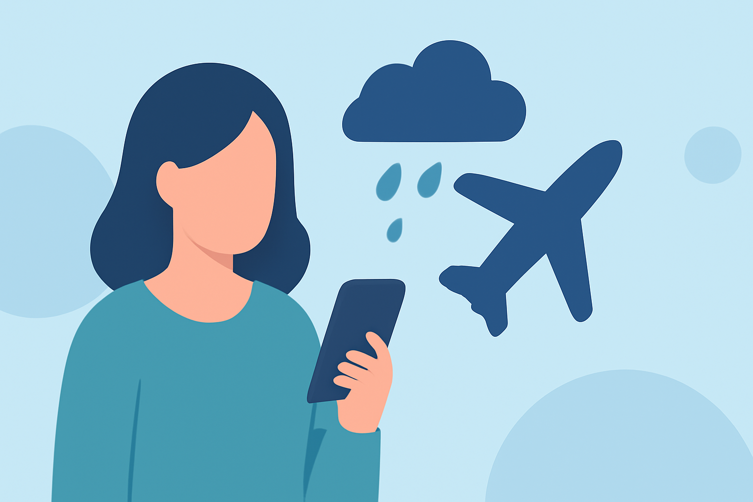 Navigating Flight Delays Due to Rain: A Vacation Planner's Guide