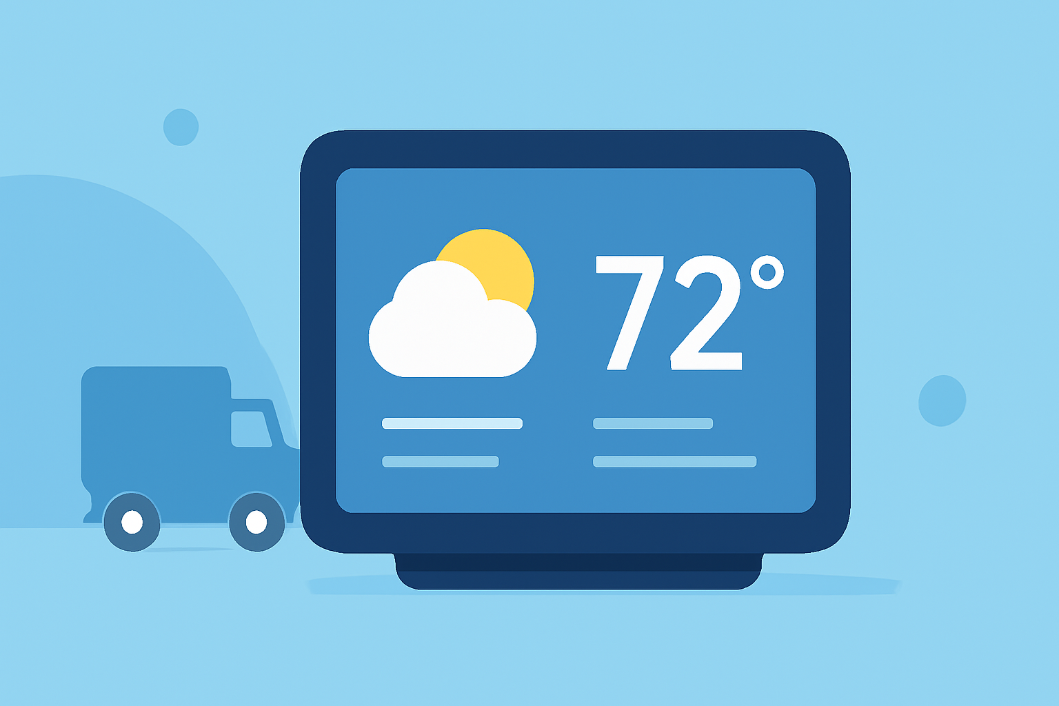 The Essential Guide to Weather for School Drop-off on Smart Displays