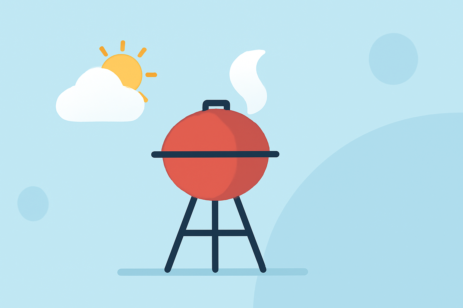 Weather Considerations for Outdoor Cooking: A Beginner's Guide for Gardeners in the U.S.