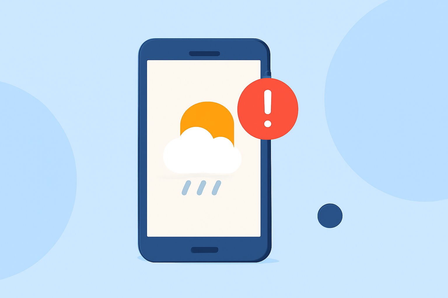 Weather Notification Badges Explained