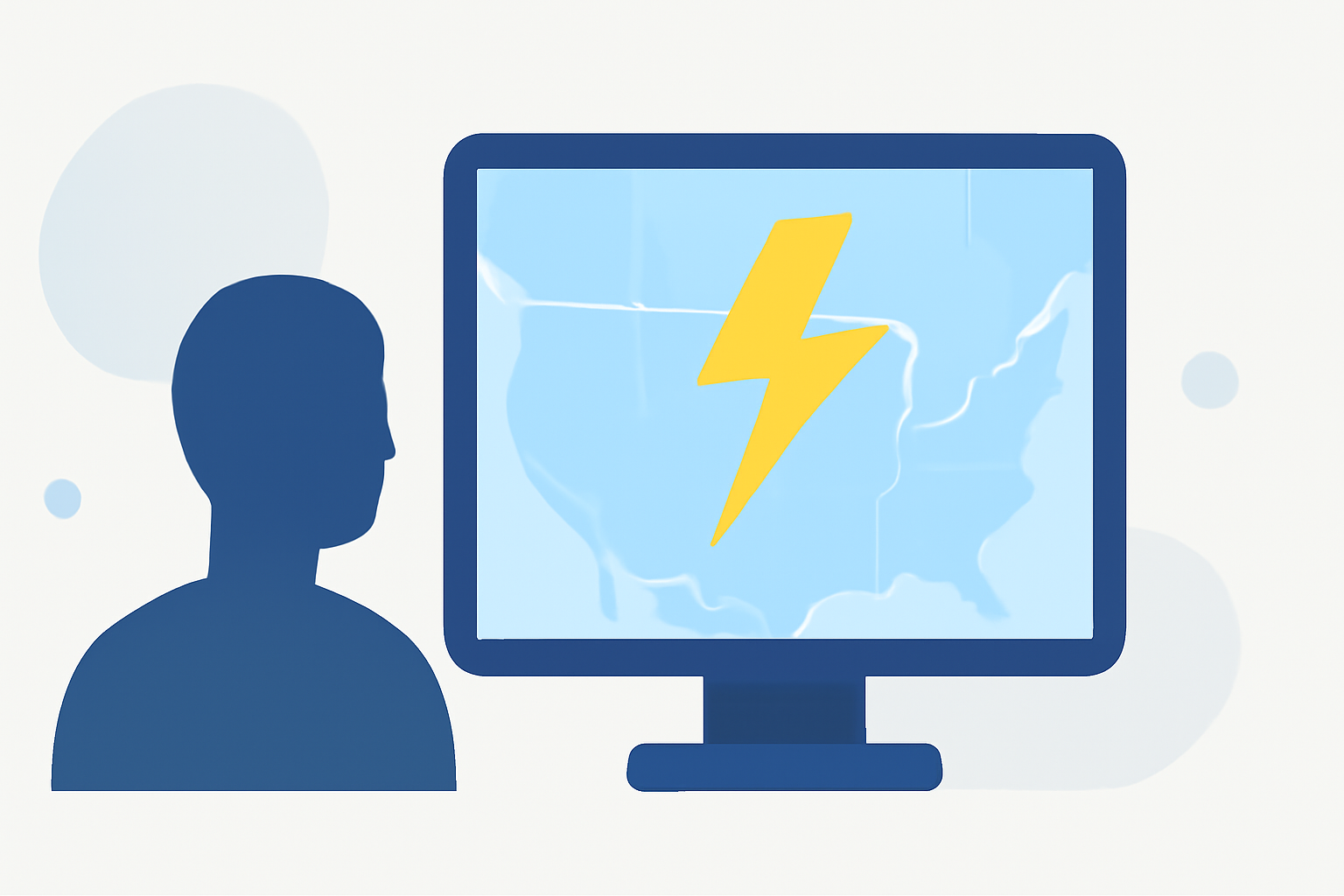 Easy Access to Real-Time Lightning Maps During Severe Weather