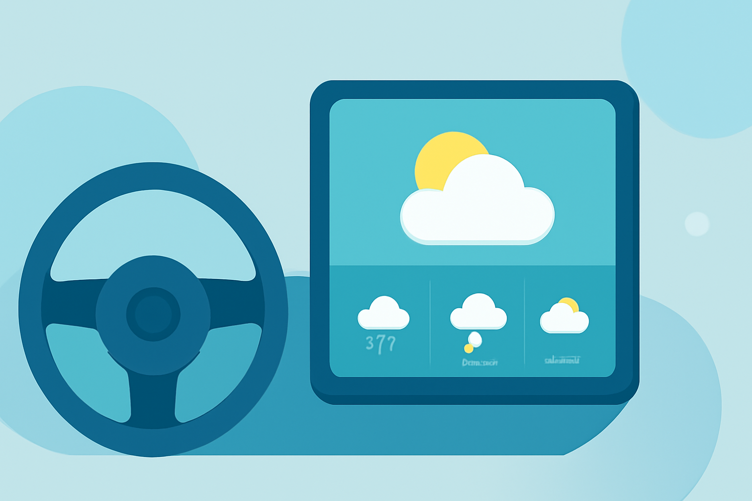 Weather Forecast Accuracy Tutorial in the Car