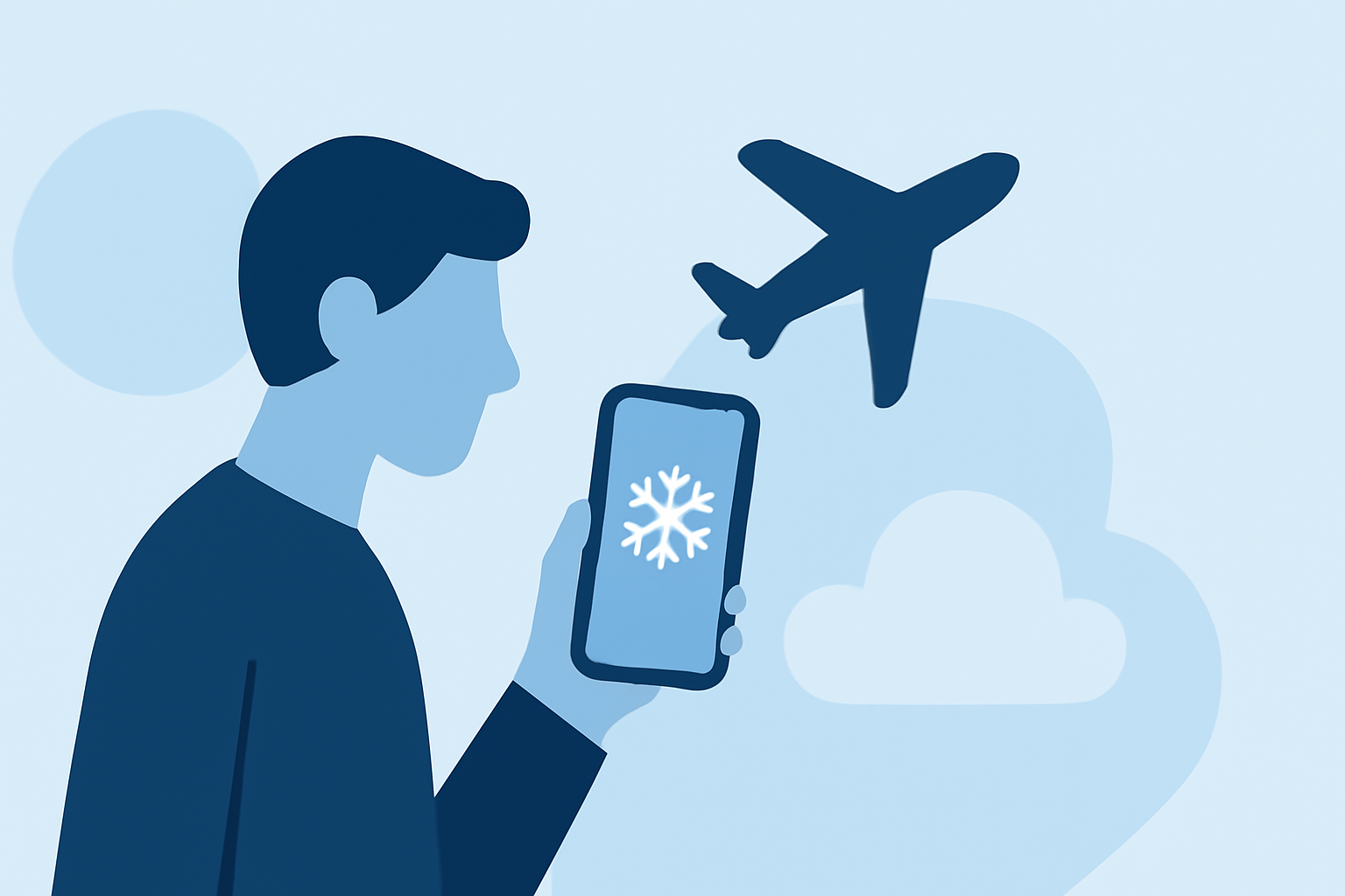 Your Guide to Tracking Winter Weather Before Flights on Mobile